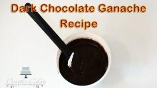 How to make Chocolate Ganache from Creative Cakes by Sharon