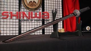 Shinwa Black Emperor Katana Sword Damascus Steel