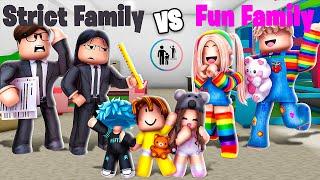 STRICT Family vs FUN Family..(Brookhaven)