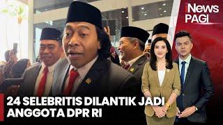 24 Artis Resmi Dilantik Jadi Anggota Parlemen, Ada Ahmad Dhani Hingga Komeng - iNews Pagi 02/10