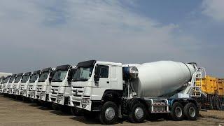 SINOTRUK HOWO 8X4 CONCRETE MIXER TRUCK 12 WHEELS FOR SALE