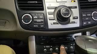 How To Get A Radio Code On 2008 Acura MDX RDX Step By step