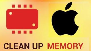 How to clean up memory and cache on iPhone and iPad