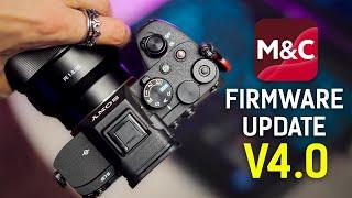 Sony A7IV Firmware Update V4.0 | Step By Step Guide | Sony Monitor and Control App Review