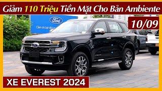 Xe Ford Everest giảm 110tr bản Ambirente dưới 1 tỷ.Giá xe 07 chỗ gầm cao nhập khẩu tháng 9 [Xe Việt]