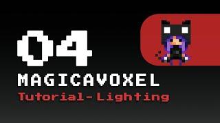 Magicavoxel Tutorial [Part 04] | Mastering Lighting and More! #voxel #voxelart #magicavoxel