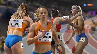 Lieke KLAVER Shines at the World Indoor Championships Glasgow 2024 Athletics