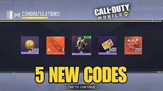 *NEW* COD MOBILE NEW 5 CHARACTER REDEEM CODES FEBRUARY 2025 | CODM NEW CP REDEEM CODES 2025 FEBRUARY