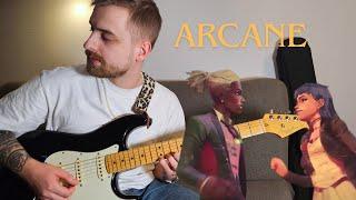 Arcane 2 | Ma Meilleure Ennemie | Ekko&Powder song | Electric Guitar Cover