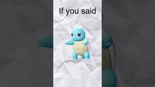 Try not to say the same Pokemon as me #33 #shorts
