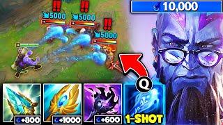 Ryze but I have 10,000 Mana and my spells are SUPERCHARGED