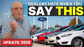 Car Dealers HATE When You Know THESE 5 Things (First Time Buyers)