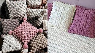 Top Trending Free Crochet Cushion Covers patterns