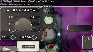 FRIENDZONE/MAYBE BABY - ASKORBINKA piroshki's Normal FC 100%