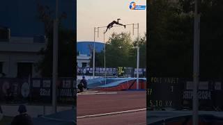 Kuldeep Kumar vaults to victory, setting a new meet record at 5.10 meters