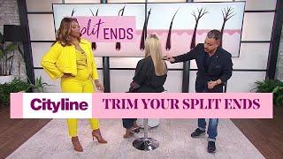 A professional guide to trim your split ends at home