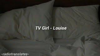 TV Girl // Louise Lyrics (Lyric Video)