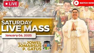 FIRST SATURDAY FILIPINO LIVE MASS TODAY II JANUARY 4, 2025 II FR. JOWEL JOMARSUS GATUS