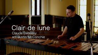 Clair de lune by Claude Debussy arr. for marimba by Justin McConchie