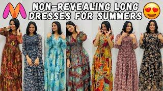 *HUGE* MYNTRA MAXI DRESSES HAUL  Vacation Dresses, Beach Outfits, Trip Dresses, Birthday Dresses