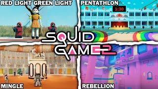 Squid Game 2  [All Games] - (Full Walkthrough) | Roblox