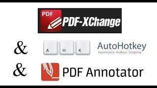 How to use PDF Xchange and PDF Annotator for editing documents.