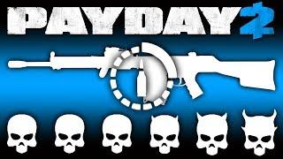 PAYDAY 2 | LMG DODGE ONE DOWN BUILD | BRENNER 21 LMG