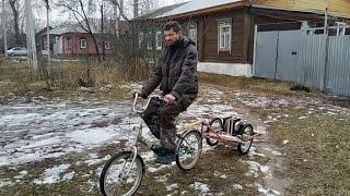 Проект Тачанка с самодельным мотором.