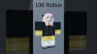 Make Anya Forger In Roblox [Spy x Family] #Shorts