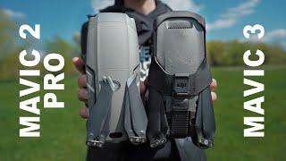 DJI Mavic 2 Pro vs Mavic 3 Сравнение квадрокоптеров