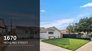 1670 Highland Street | Santa Ana Real Estate