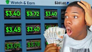 Get Paid $3.40 PER VIDEO Watched! [$0.40 PER Min]  Make Money Online Watching Videos