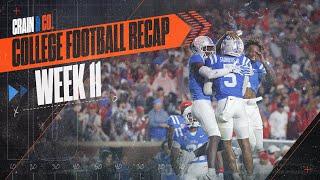 College Football Week 11 Recap | 2024