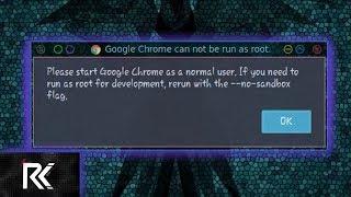 [How to] Run Google Chrome as Root || (Kali Linux/Parrot OS)