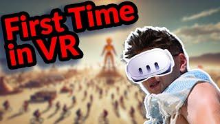 My First Time Experiencing VR in the Middle of the Desert