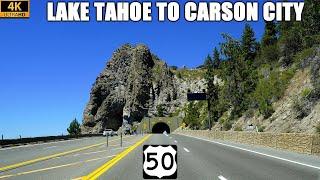 US-50 East: South Lake Tahoe, California to Carson City, Nevada