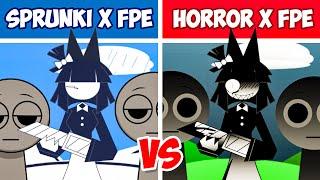 NEM mod Sprunki x FPE - Normal VS Horror Versions