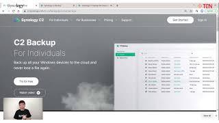 Synology C2 Backup demo