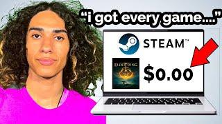 HOW TO GET ANY STEAM GAME FOR FREE! (Works Instantly, NO BS)