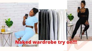 nakedwardrobe try on vlog!