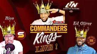 The COMMAND Post LIVE!  |  Commanders KINGS   The Real Ed Oliver + Rico (Street Scores) & Me LIVE!