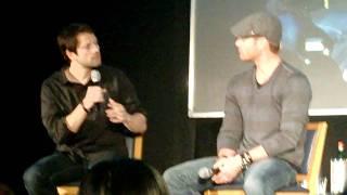 125-  Jensen and Misha entrance & Misha first impression of Jensen & Jared