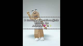 0 Robux’a Yapabileceğiniz Roblox Kız Avatarı || #shorts #short