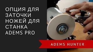 Опция для заточки ножей для станка ADEMS Pro / Device for professional sharpening of knives