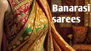 Banarasi sarees Banarasi Silksarees  Handloom banarasi sarees Sanjana Creation