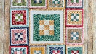 Sew Your Stash Series - #2 Home Town 5" Quilt Block - (10" bonus block too!!)