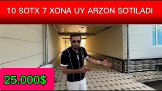 10 SOTX 7 XONA YEVRO REMONT UY ARZON YER XISOBIDA SROCHNO SOTILADI KATTA YO'L YUZIDA NARX 1 SOTX UN