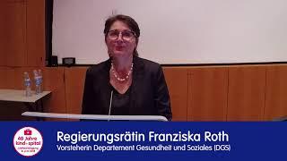 Grussworte von Regierungsrätin Franziska Roth