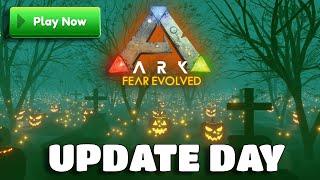 ARK UPDATE DAY IS HERE! 🟢 FEAR EVOLVED 5 - New Creatures - New Skins and more