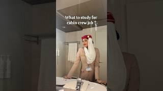 What To Study For Cabin Crew Job️What’s my Qualifications‍️#ytshorts #cabincrew #yt #minivlog